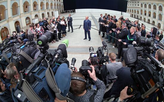 Live Q&A session with Vladimir Putin