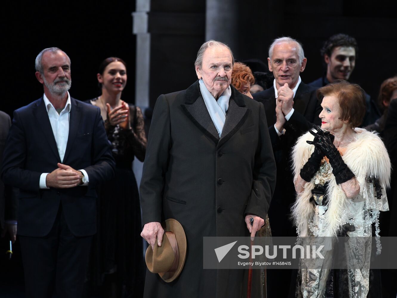 Premiere of play "The Pier". 85th birthday of Yuri Yakovlev