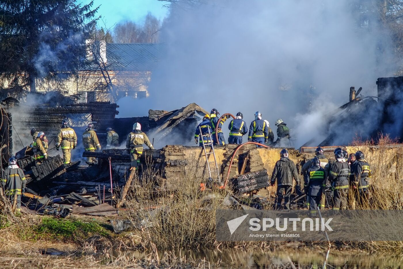 People die in fire at mental hospital in Moscow Region