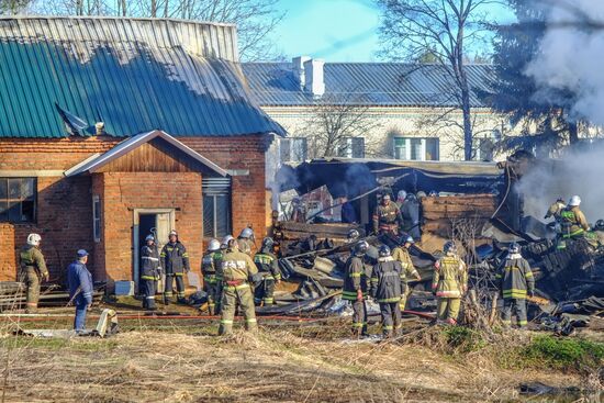 People die in fire at mental hospital in Moscow Region