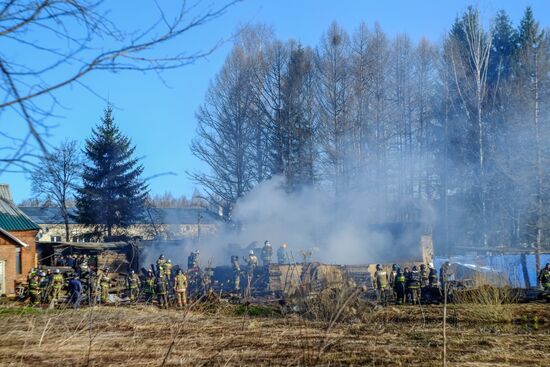 People die in fire at mental hospital in Moscow Region