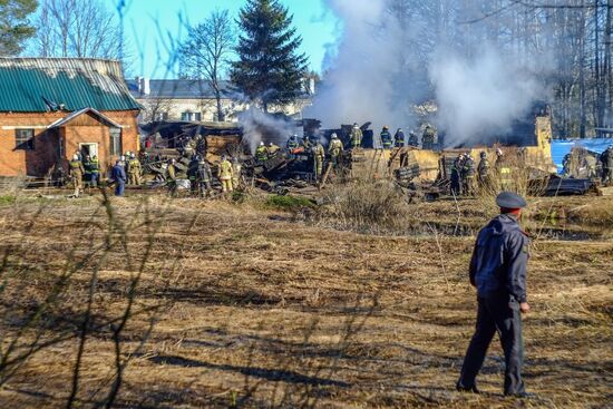 People die in fire at mental hospital in Moscow Region