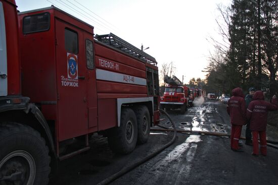 People die in fire at mental hospital in Moscow Region
