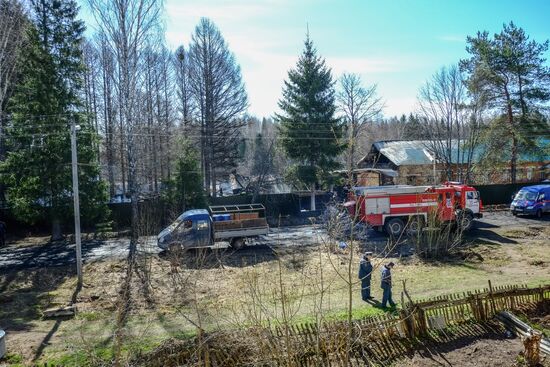 People die in fire at mental hospital in Moscow Region
