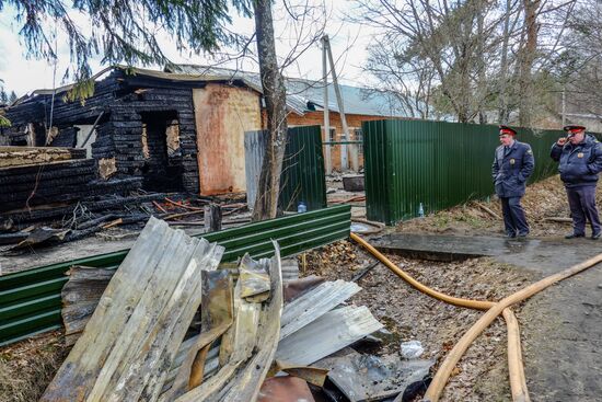 People die in fire at mental hospital in Moscow Region