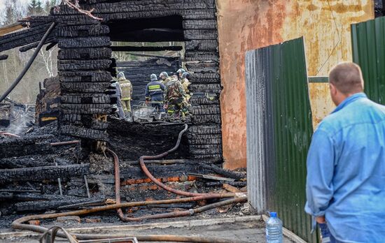 People die in fire at mental hospital in Moscow Region