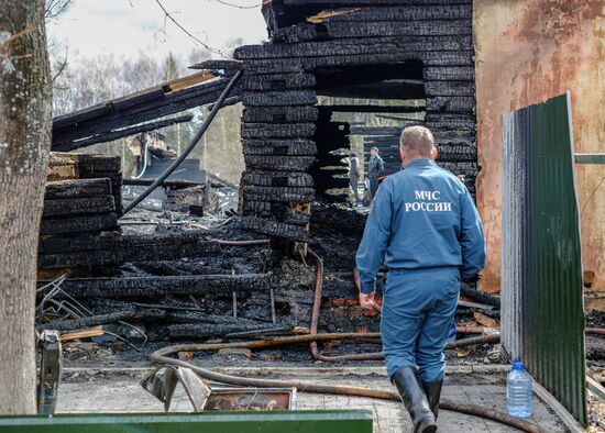 People die in fire at mental hospital in Moscow Region