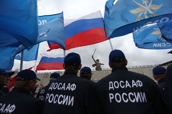 Motor rally "Russia’s Destiny Is My Destiny" in Volgograd