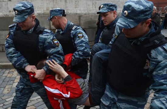 Protest in support of those accused of Bolotnaya Square riots