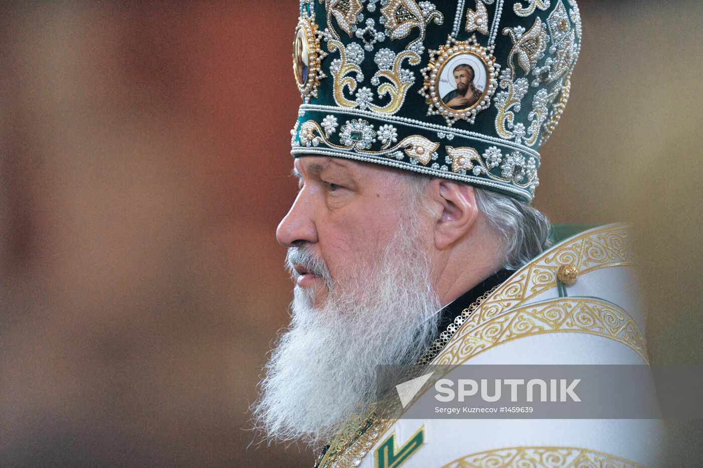 Patriarchal liturgy on Day of Jesus' Entry into Jerusalem