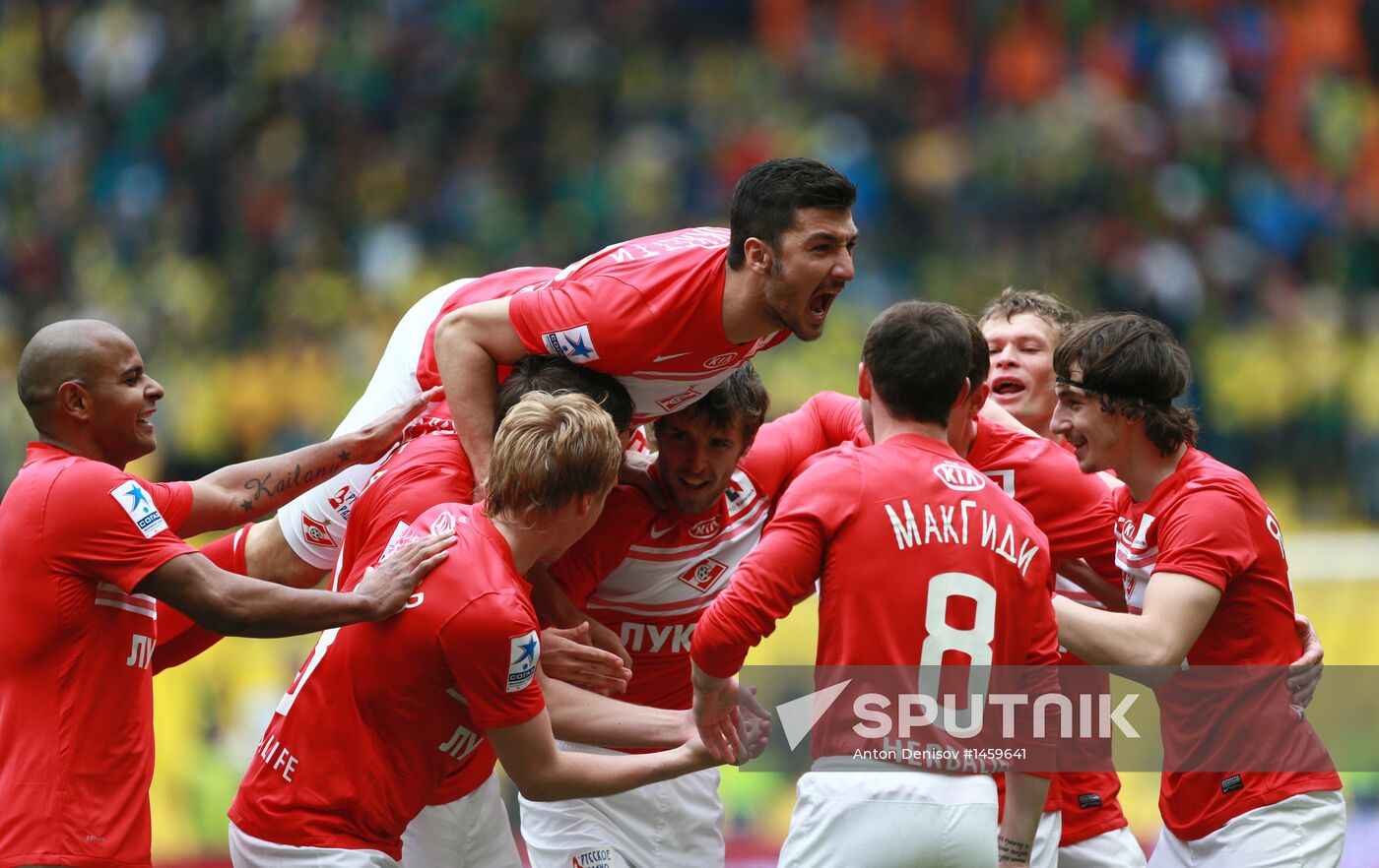 Russian Football Premier League. Spartak vs. Anzhi