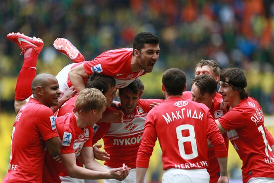 Russian Football Premier League. Spartak vs. Anzhi