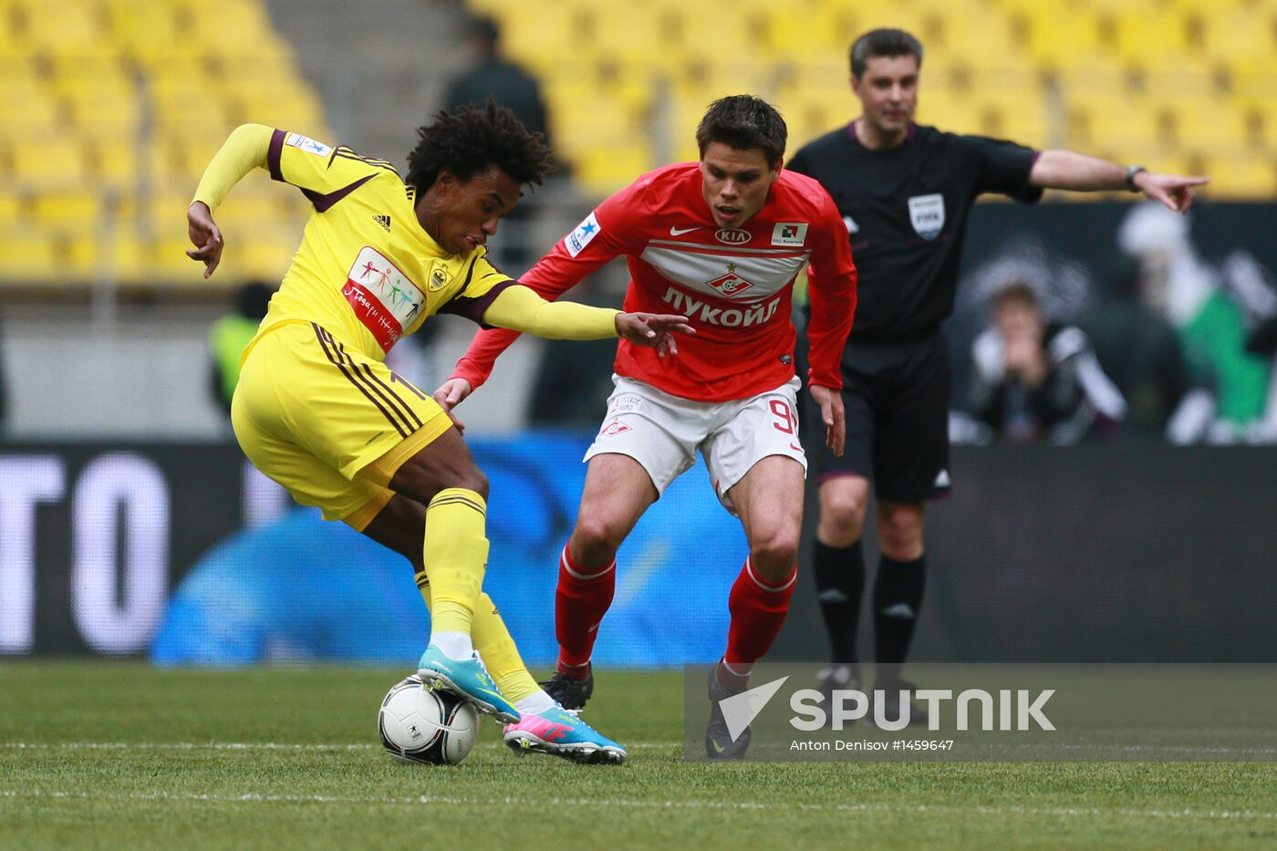 Russian Football Premier League. Spartak vs. Anzhi