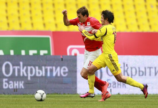 Russian Football Premier League. Spartak vs. Anzhi