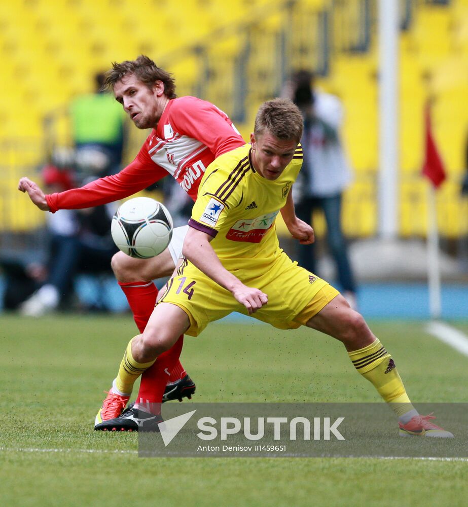 Russian Football Premier League. Spartak vs. Anzhi