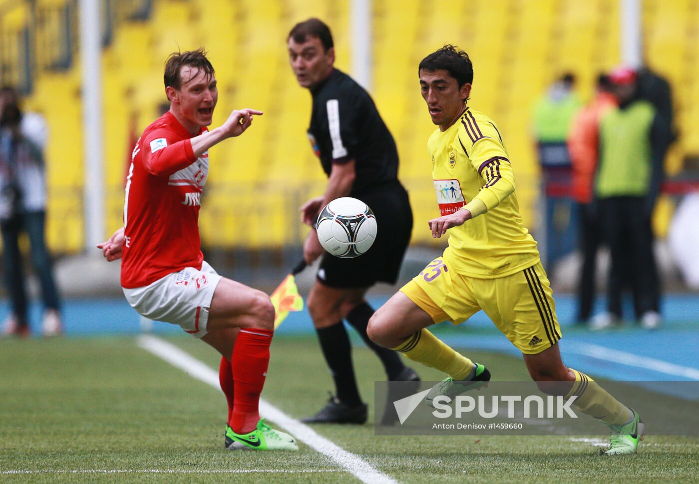 Russian Football Premier League. Spartak vs. Anzhi