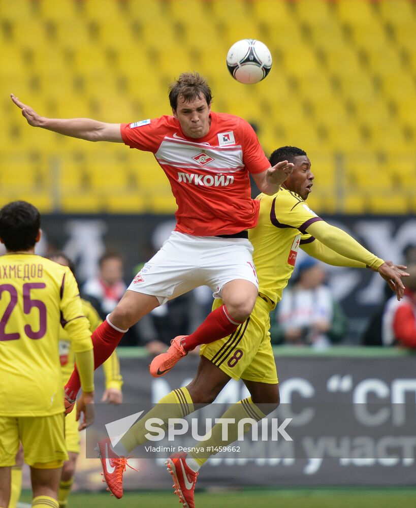 Russian Football Premier League. Spartak vs. Anzhi