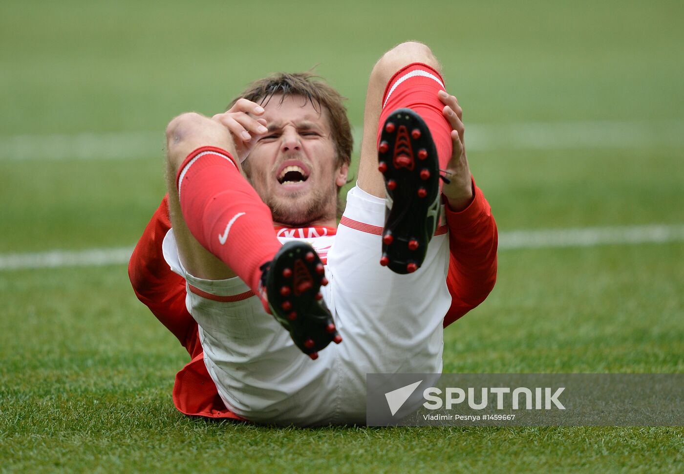 Russian Football Premier League. Spartak vs. Anzhi