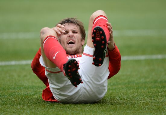 Russian Football Premier League. Spartak vs. Anzhi
