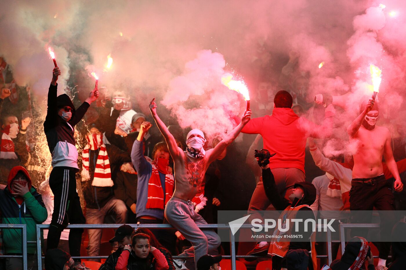 Russian Football Premier League. Spartak vs. Anzhi