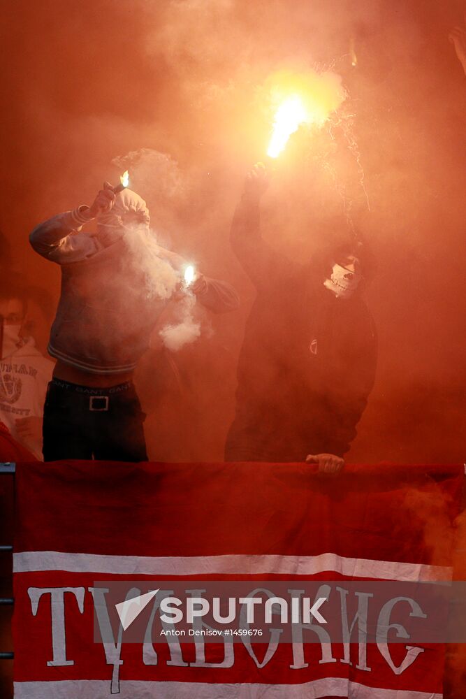 Russian Football Premier League. Spartak vs. Anzhi