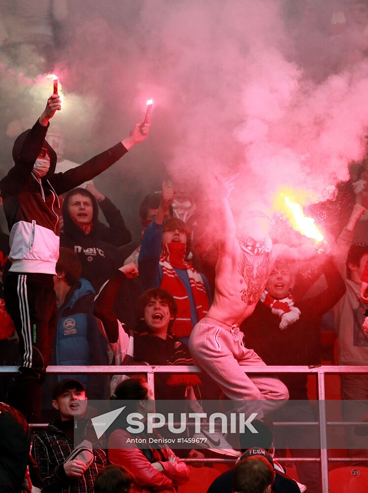 Russian Football Premier League. Spartak vs. Anzhi