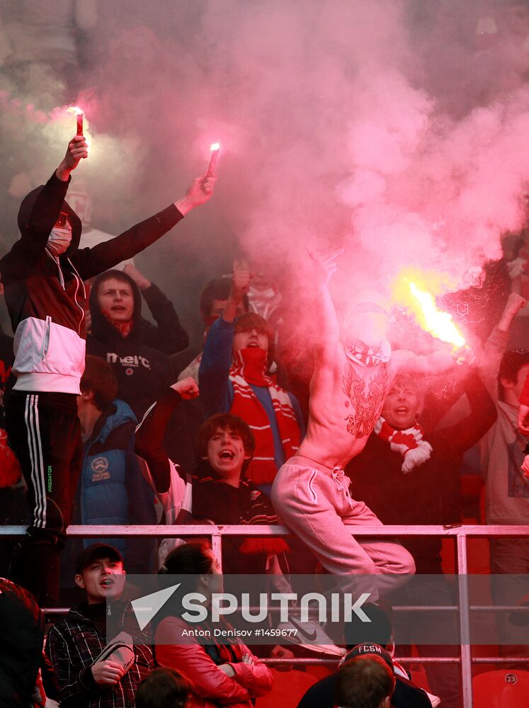 Russian Football Premier League. Spartak vs. Anzhi