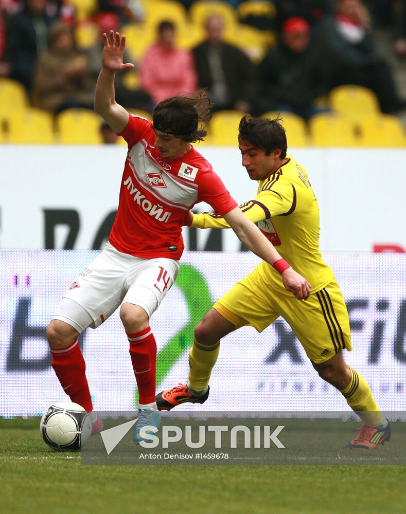 Russian Football Premier League. Spartak vs. Anzhi