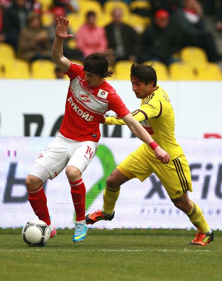 Russian Football Premier League. Spartak vs. Anzhi