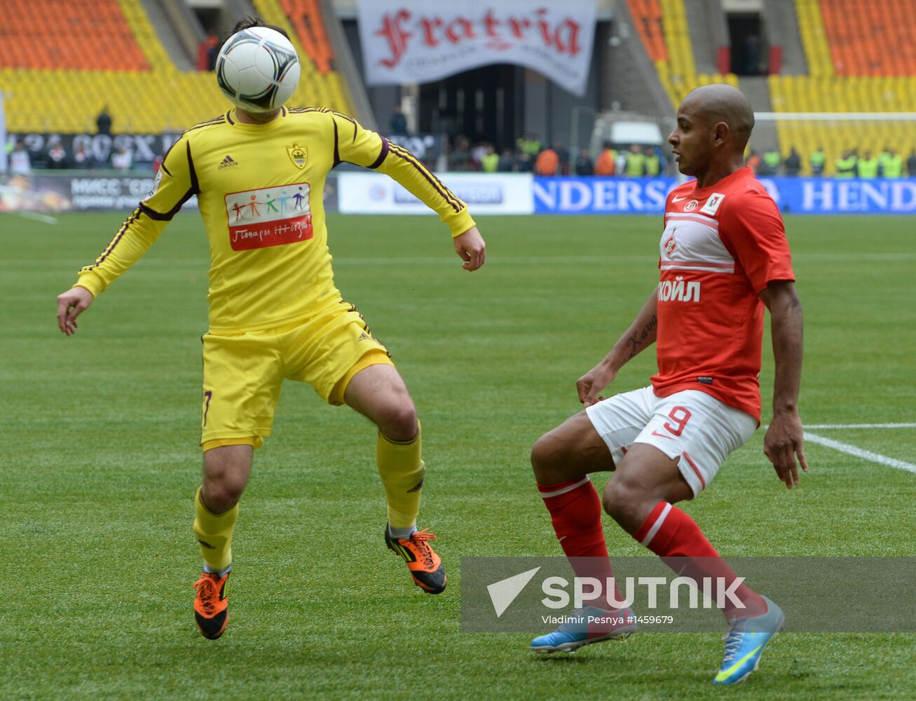 Russian Football Premier League. Spartak vs. Anzhi