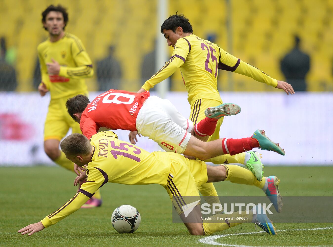 Russian Football Premier League. Spartak vs. Anzhi