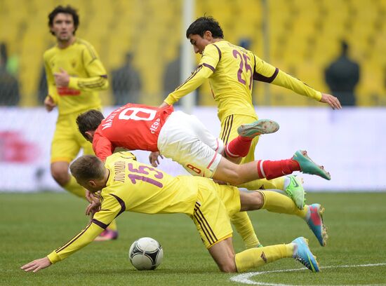 Russian Football Premier League. Spartak vs. Anzhi