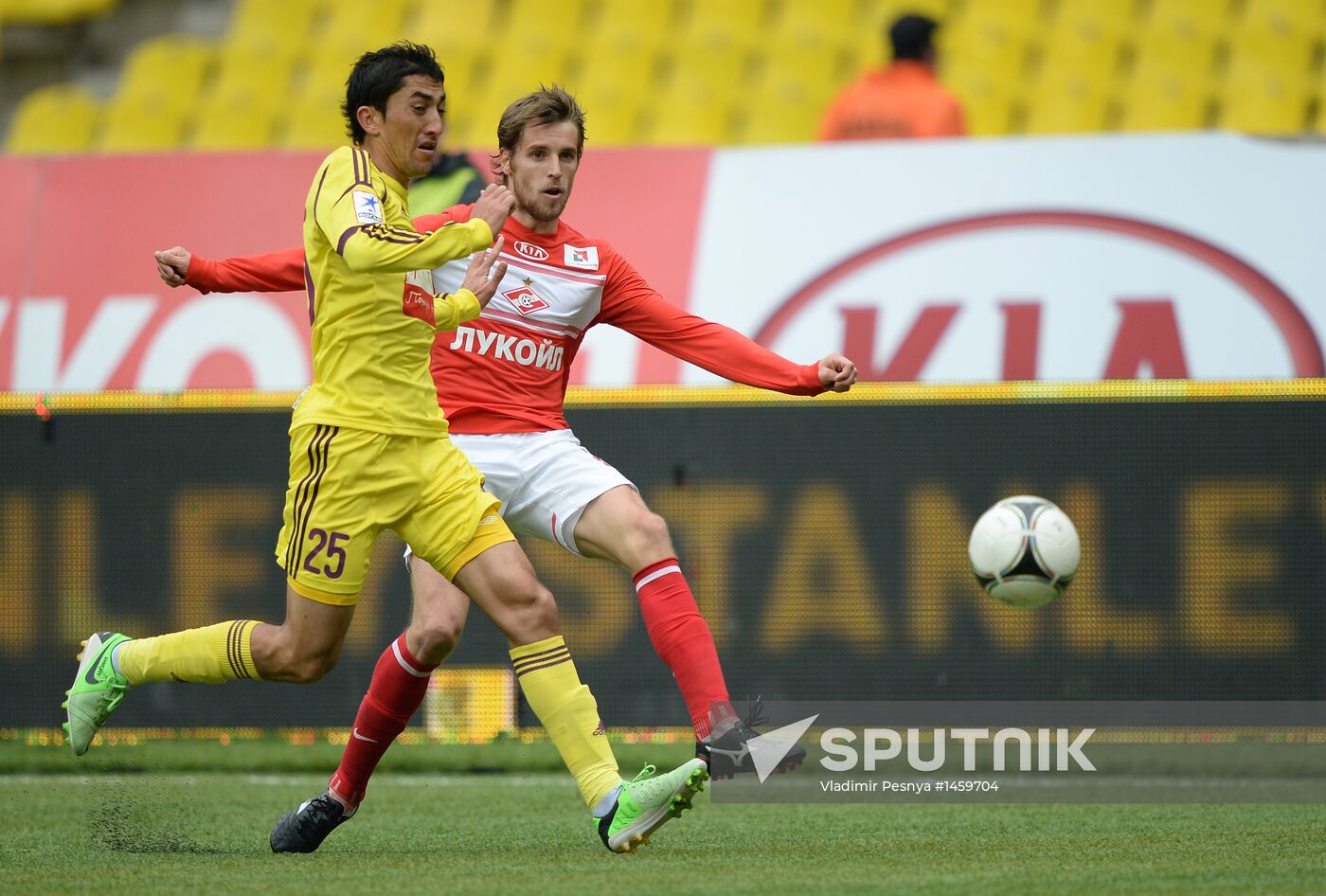 Russian Football Premier League. Spartak vs. Anzhi