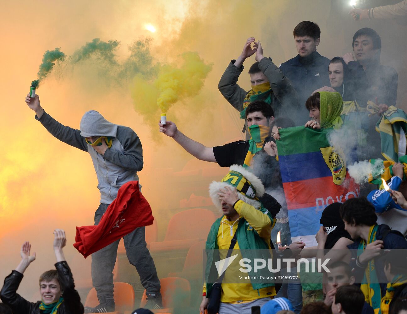 Russian Football Premier League. Spartak vs. Anzhi