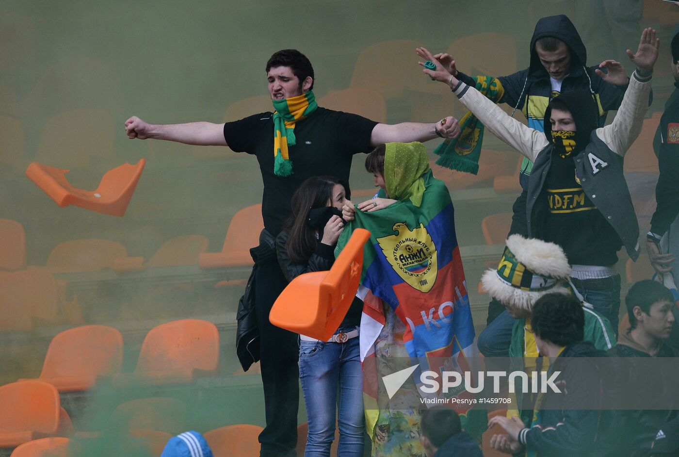 Russian Football Premier League. Spartak vs. Anzhi