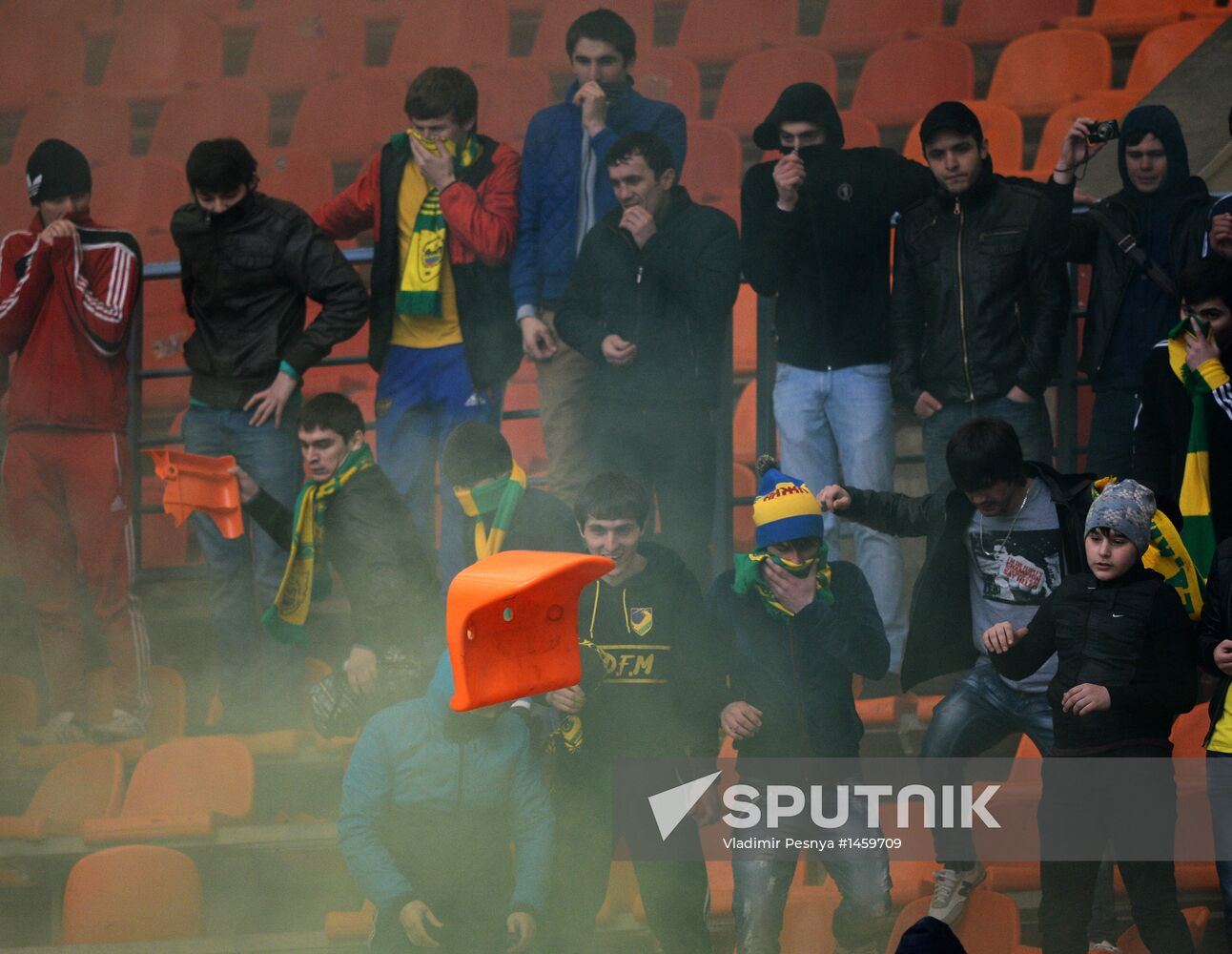 Russian Football Premier League. Spartak vs. Anzhi