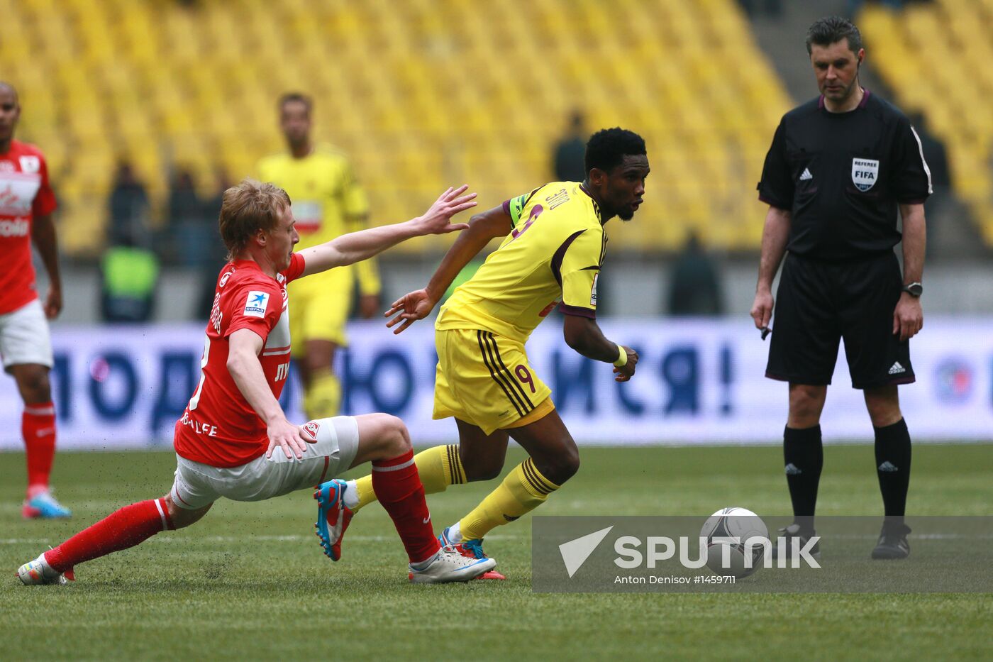 Russian Football Premier League. Spartak vs. Anzhi