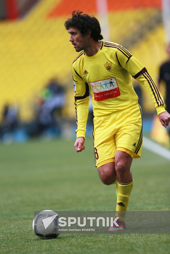 Russian Football Premier League. Spartak vs. Anzhi