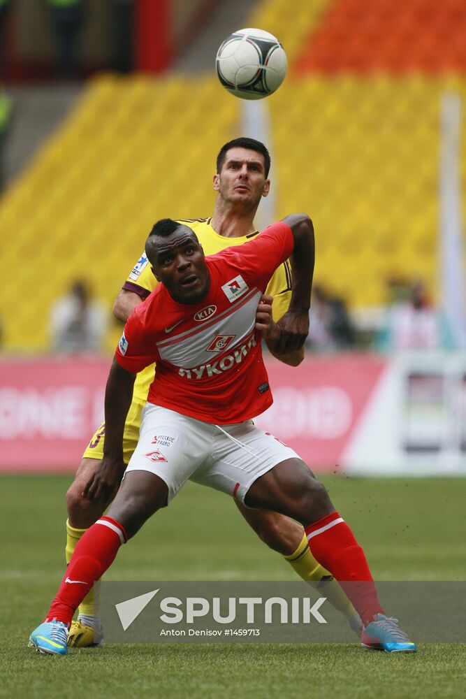 Russian Football Premier League. Spartak vs. Anzhi