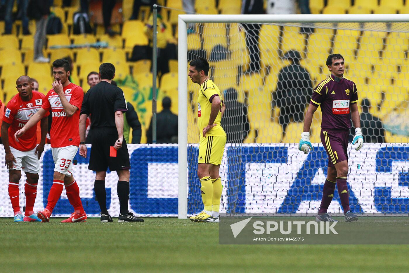 Russian Football Premier League. Spartak vs. Anzhi