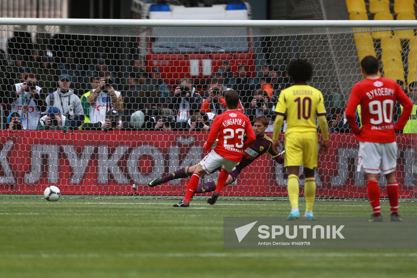 Russian Football Premier League. Spartak vs. Anzhi