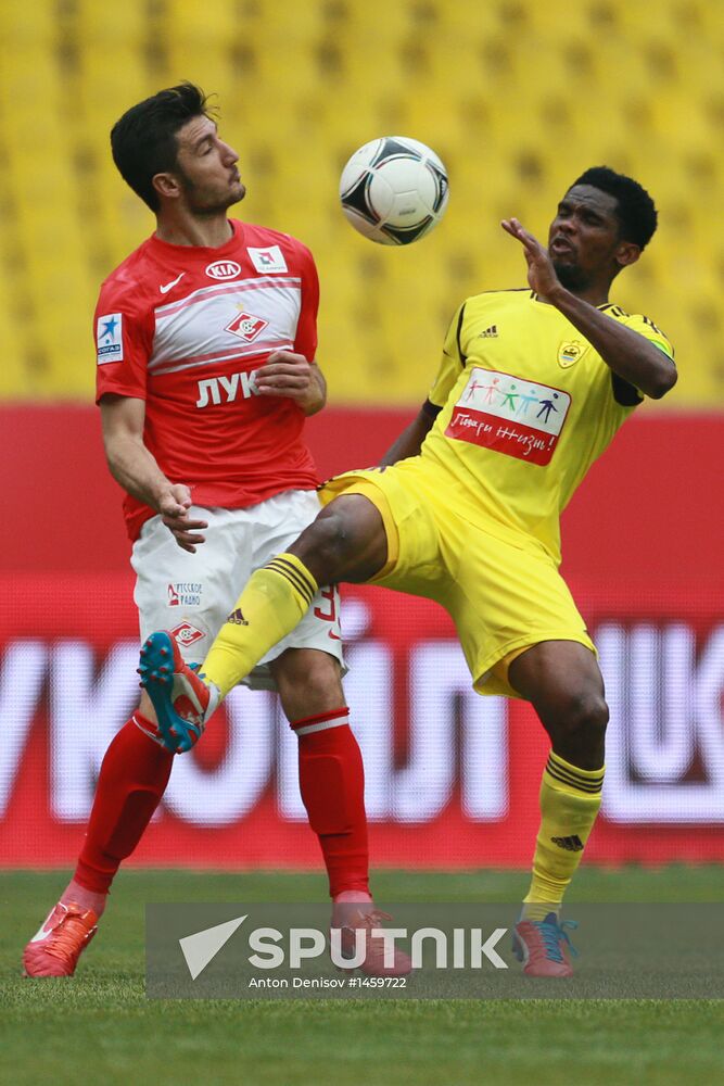 Russian Football Premier League. Spartak vs. Anzhi