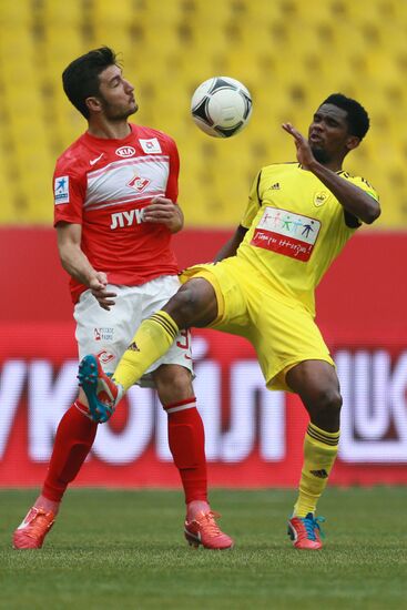 Russian Football Premier League. Spartak vs. Anzhi