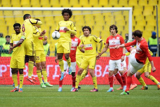 Russian Football Premier League. Spartak vs. Anzhi
