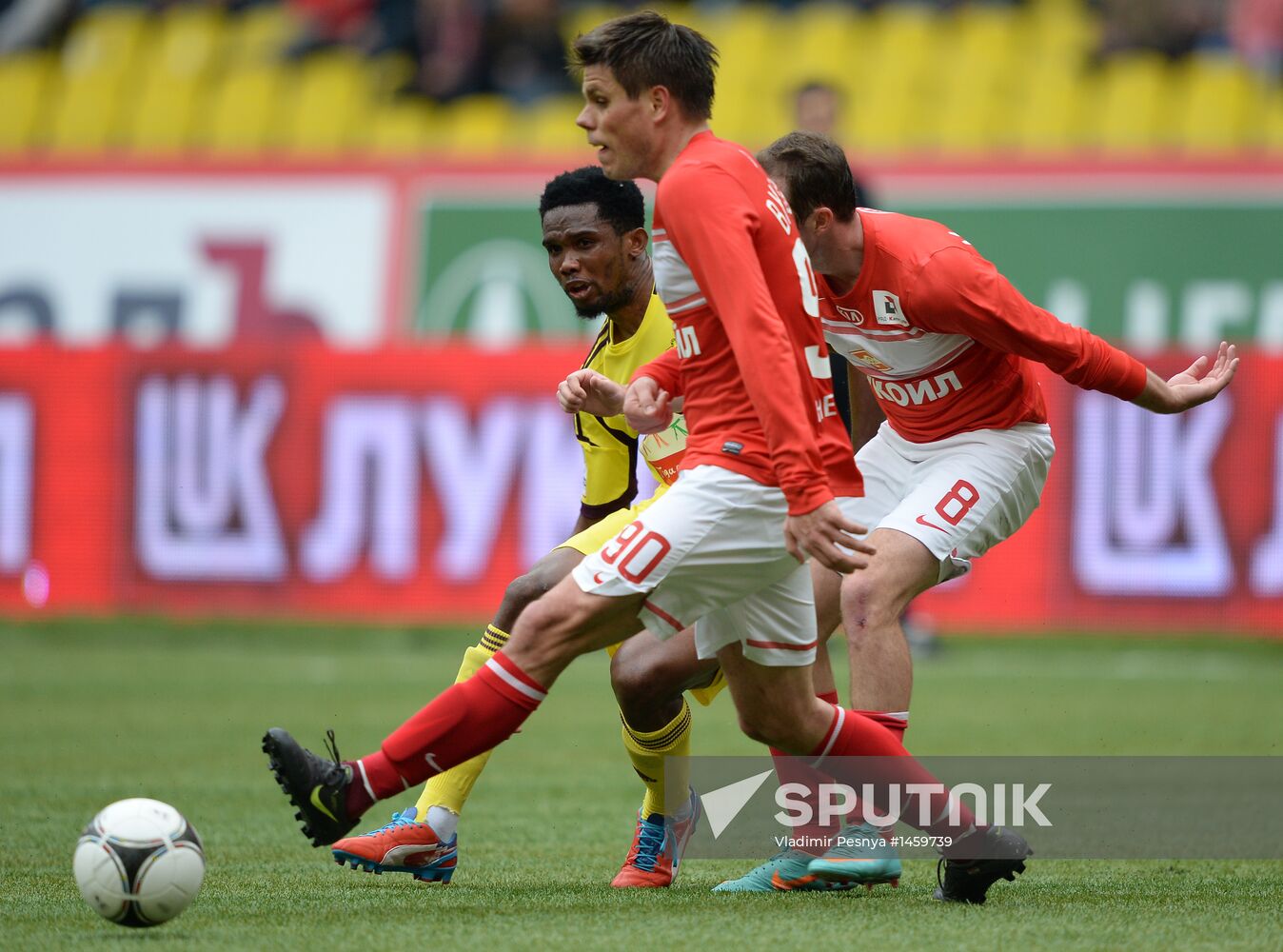 Russian Football Premier League. Spartak vs. Anzhi