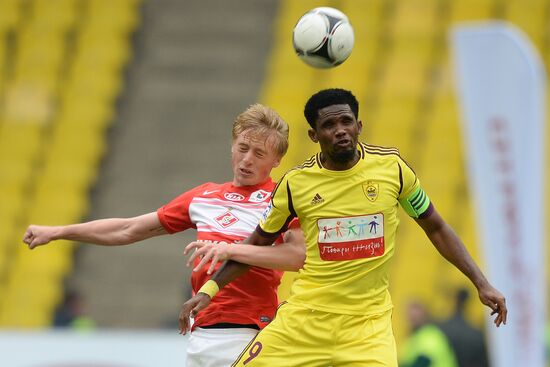 Russian Football Premier League. Spartak vs. Anzhi