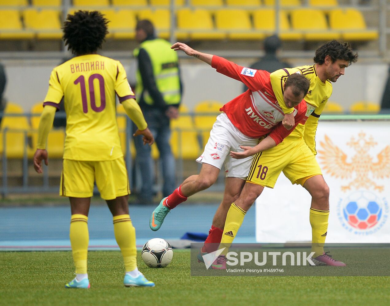 Russian Football Premier League. Spartak vs. Anzhi