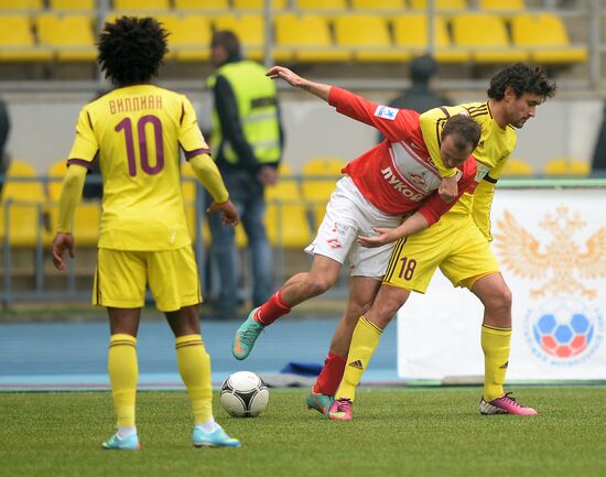 Russian Football Premier League. Spartak vs. Anzhi