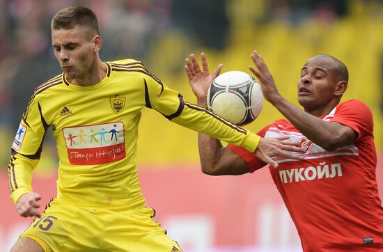 Russian Football Premier League. Spartak vs. Anzhi