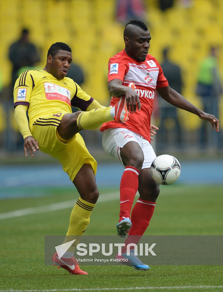 Russian Football Premier League. Spartak vs. Anzhi